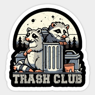 Trash Club Sticker